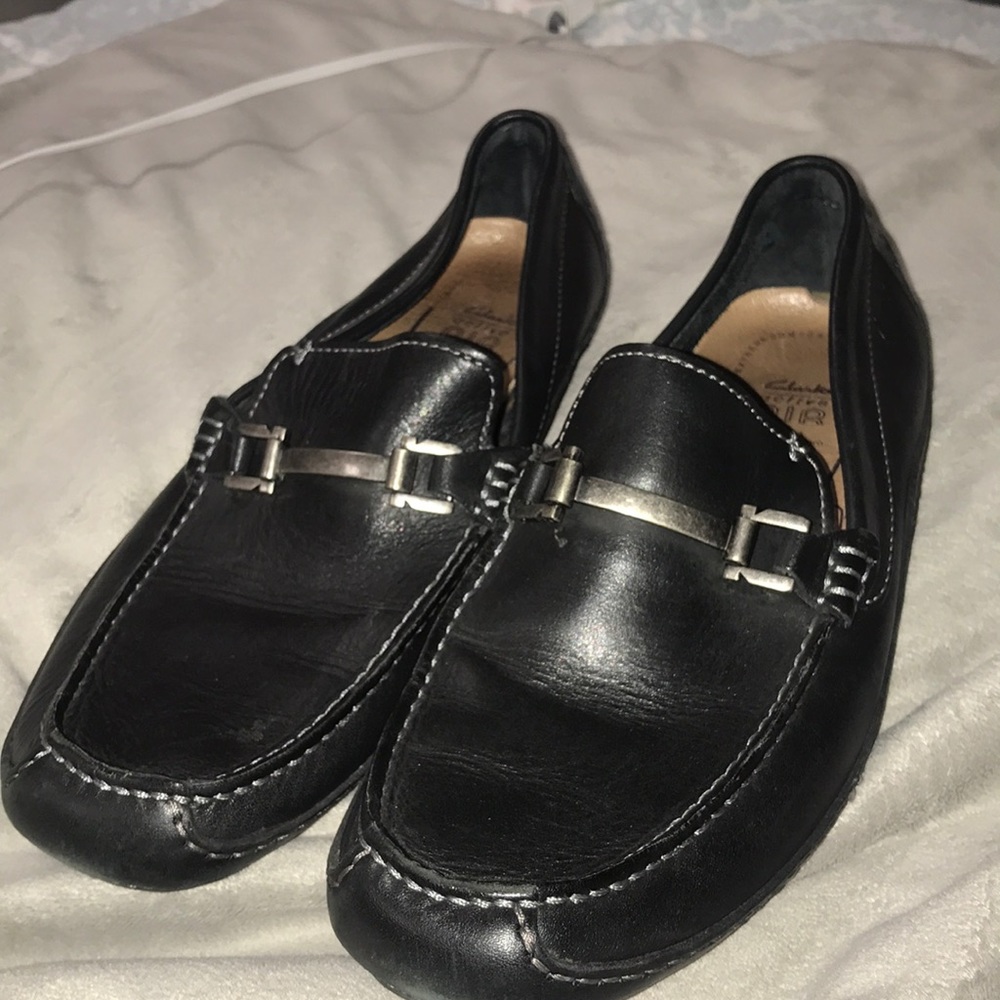 NWOB Men’s Clark’s Active Air slip-on loafer black